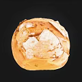 Freshly Baked Artisan Bread With Crusty Golden Brown Exterior And Soft Interior