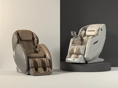Modern Massage Chair Leather Chair Massage Chair Leisure Chair 3d model