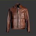 Jacket Leather Jacket Fashion Jacket Casual Jacket Windproof Jacket Windproof Jacket Denim Jacket Men Jacket 3d model