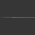 Golden Decorative Sword With Intricate Patterns And Ornamental Design