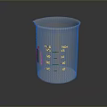 Transparent Graduated Measuring Cup With Ml Oz Markings For Household Use