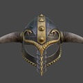 Viking Helmet 3d model