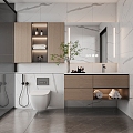 Modern Toilet Home Toilet 3d model