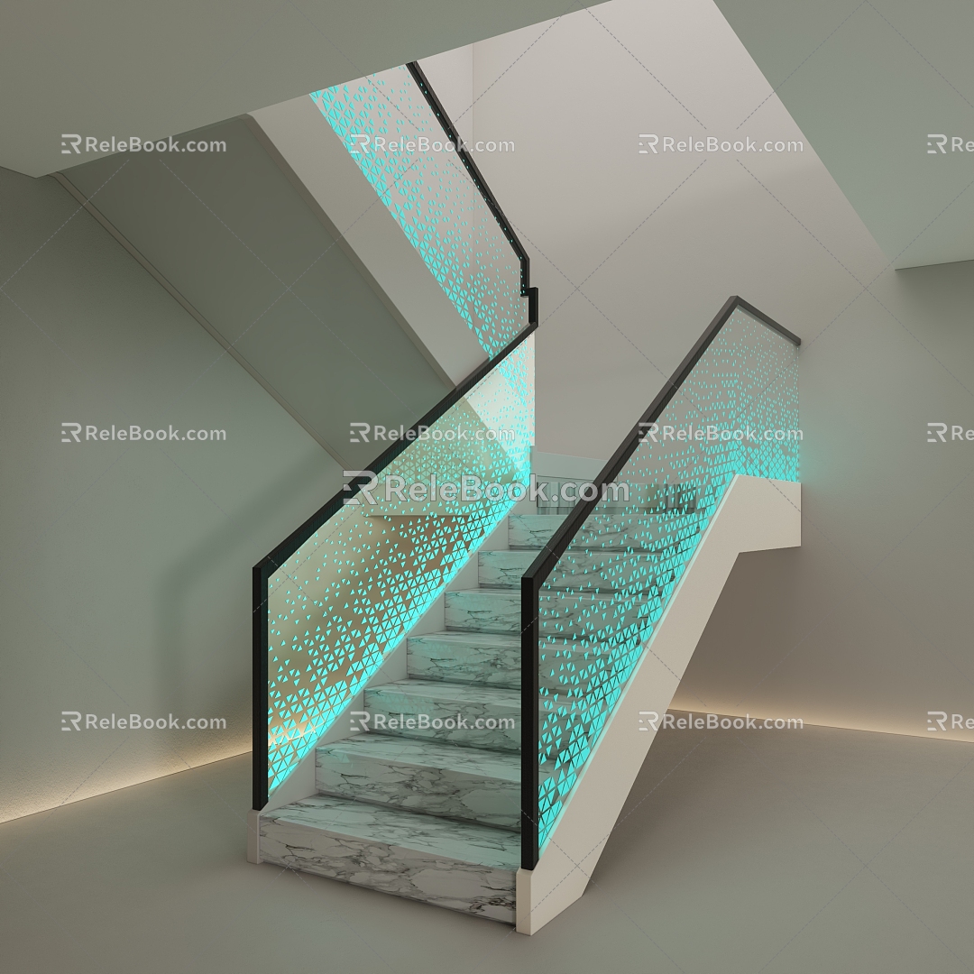 Stairs 3d model