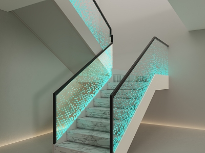 Stairs 3d model