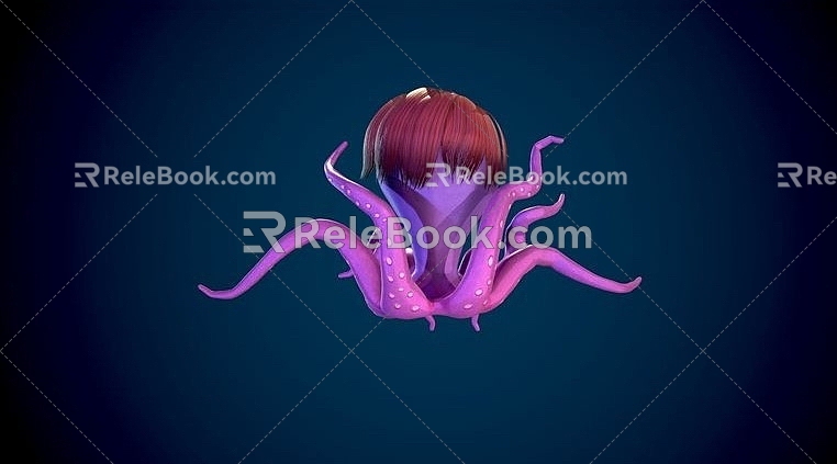 Octopus 3d model