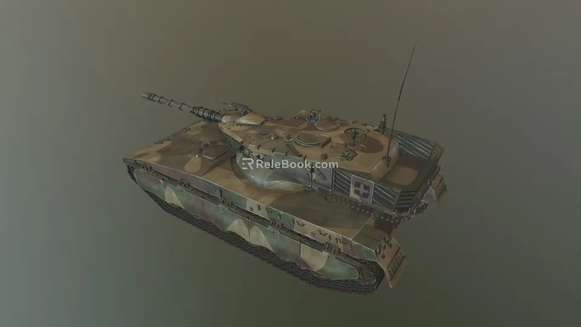 Tank Moving Target Armored Vehicle Bullet 3d model