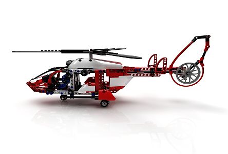 Modern Helicopter Aircraft 3d model