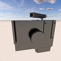 Honneywell servo motor for air and gas controller of tunnel kiln 3d model