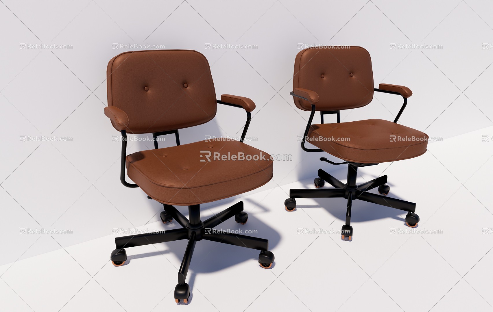 Modern office chair model