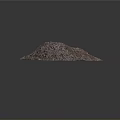 Industrial Equipment Scrap Metal Pile With Metal Shavings And Components