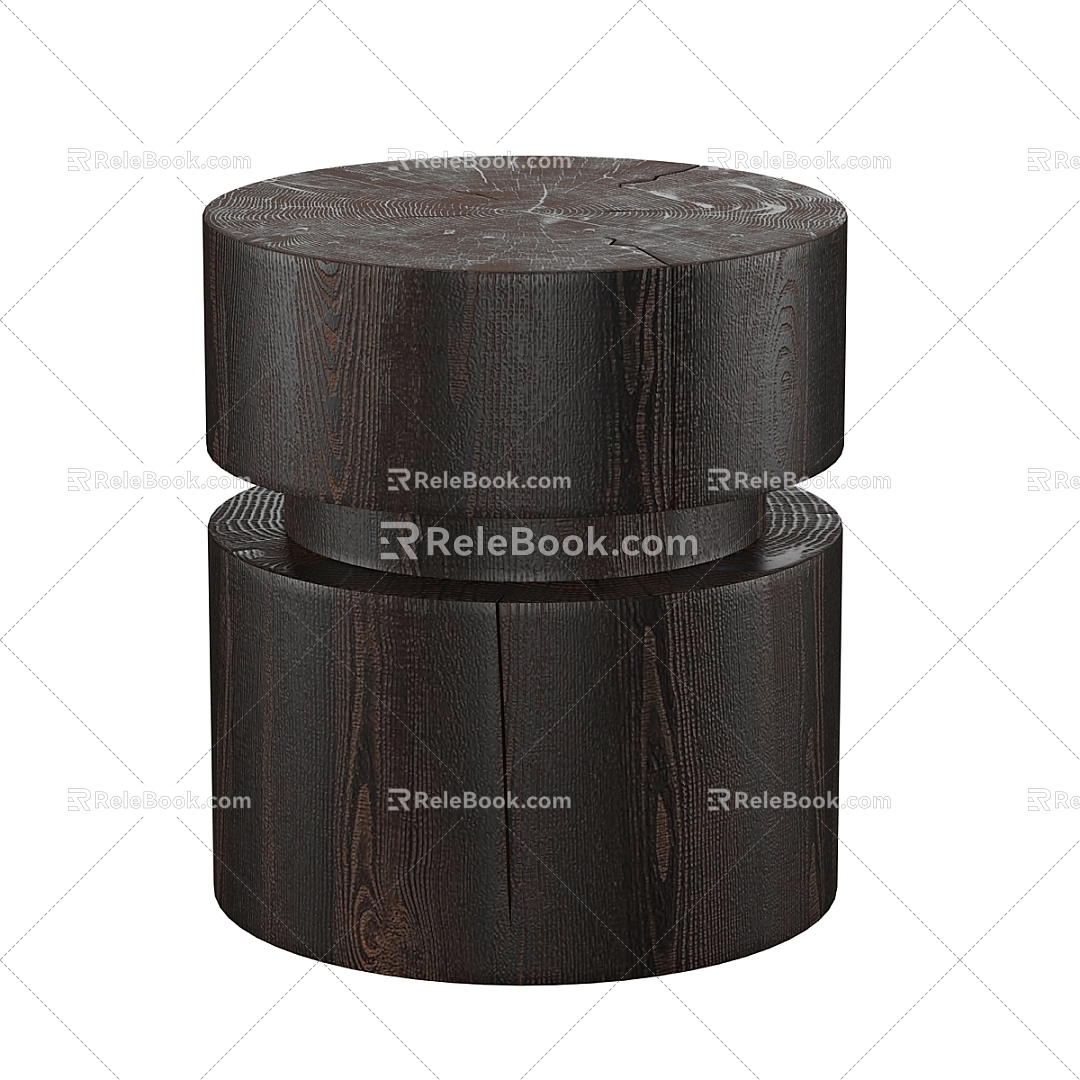 Modern Other Reel Riva Cedar Magazines 3d model