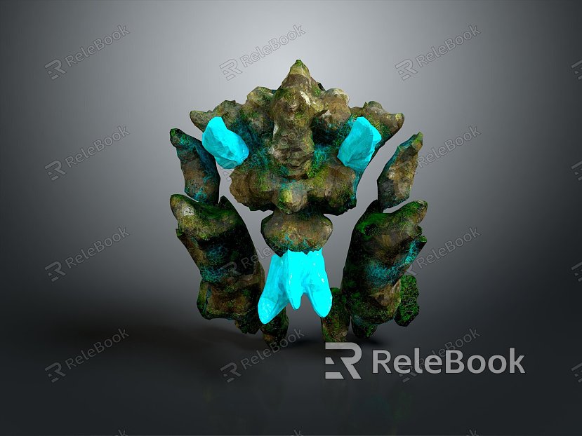 Stone Rock Stone Stone Appreciation Stone Strange Stone Ore Realistic model