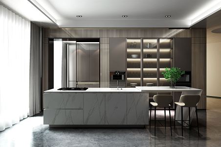 Modern Kitchen 3d model