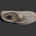 Stylish Vans Pink Checkerboard Canvas Shoes with Lace Up Design for Daily Wear