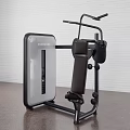 Evolution Strength Training Sports Equipment With Black Gray Design Seat Backrest And White Brick Wall