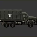 Modern Military Combat Tank In Olive Drab With Turret Cannon And Tracked Wheels