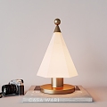 Middle Ancient Geometric Pyramid Table Lamp 3d model