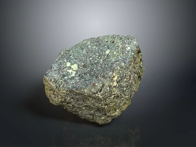 Natural Stone Block With Rough Surface And Natural Texture For Decorative Applications 3d model
