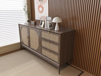 Side Cabinet 3d model