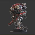 INDUSTRIAL LOFT ROBOT MACHINE WARMING MECHANICAL WARRAFT FIGHTING ROBOT GAME ROBOT 3d model