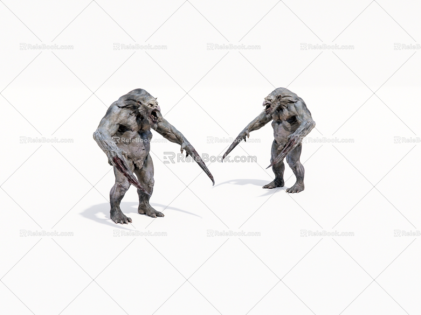 Anime Game Character Humanoid Monster Monster model