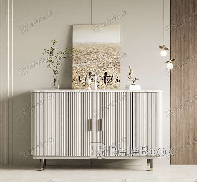 Modern Entrance Cabinet model