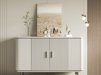 Modern Entrance Cabinet model