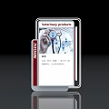 Veterinary Products Display On Mobile Screen With Stethoscope Icon And Info
