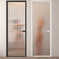 Modern Changhong Glass Door Toilet Door Toilet 3d model