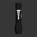 Police Black Flashlight With Modern Sleek Design And Bright LED Light