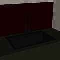 Modern faucet sink combination wash basin vegetable sink faucet 3d model