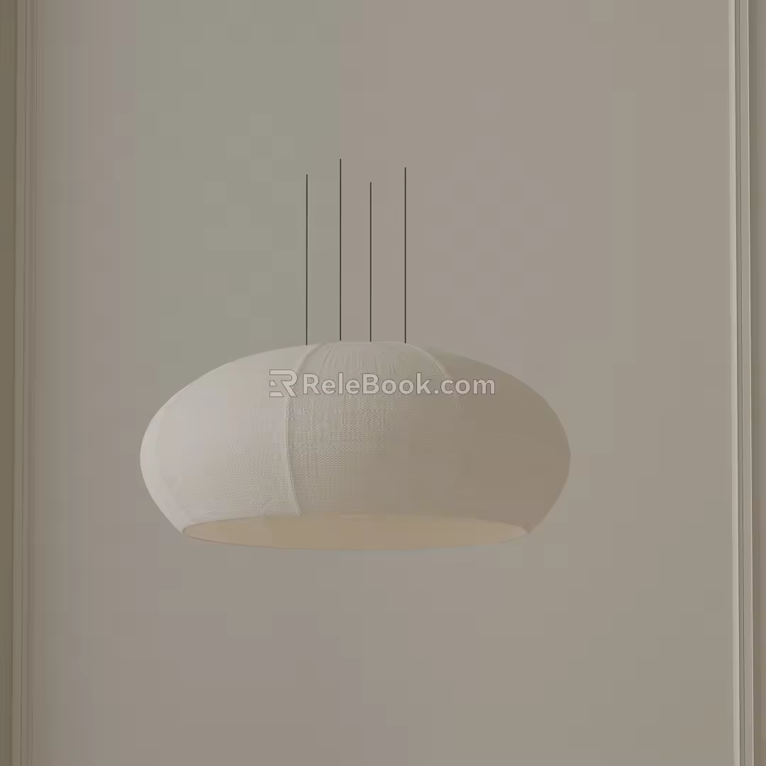 Modern chandelier 3d model