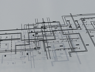 Roof pipe 3d model