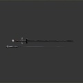 Modern Sword Officer Sword Long Sword 3d model