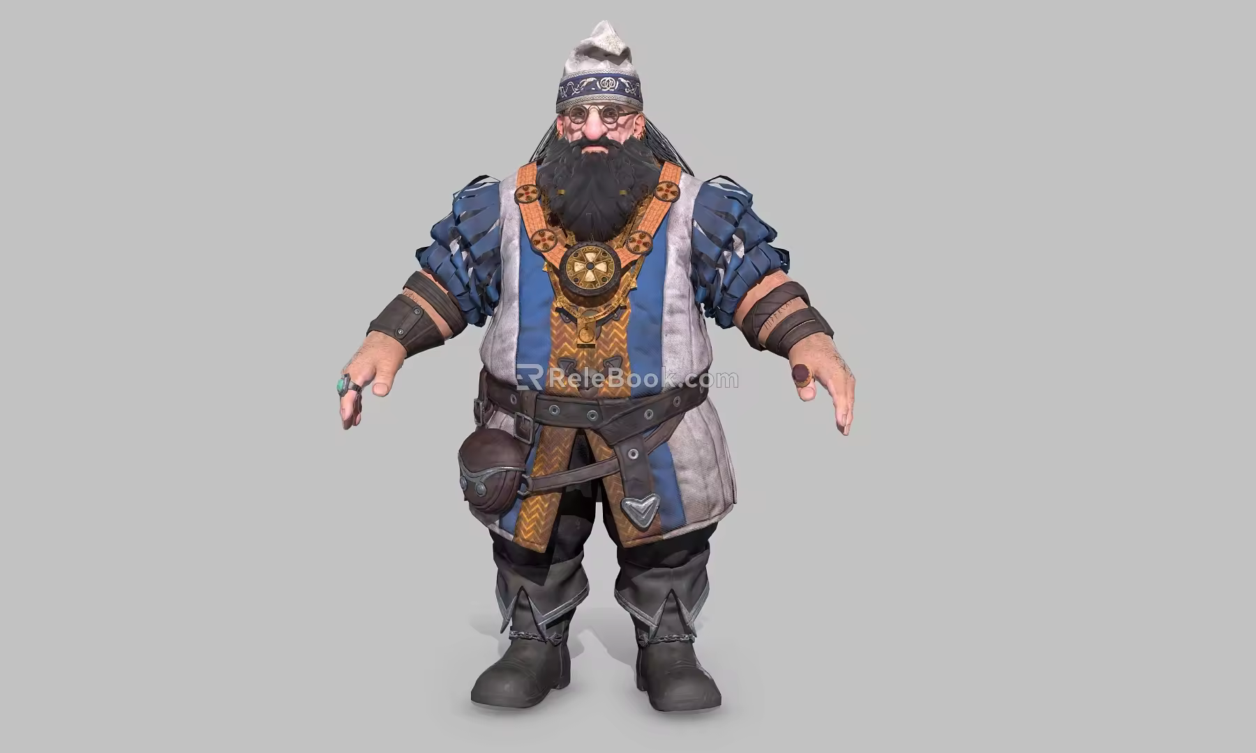 Uncle Dwarf 3d model