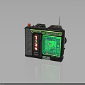 BIOSCAN 2000 Electronic Device With Green Display Antenna Front Grille And Digital Numbers