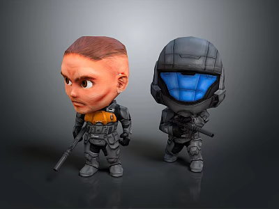 Edition Style Soldier Mecha Soldier Sci-Fi Character Future Warrior Game Character Machine Machine Machine Soldier War Machine Sci-Fi Character Future Character 3d model