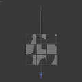 Different Terrain Types With Grass And Gravel Sections In Grid Layout