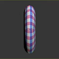 Stylish Pink And Blue Plaid Bow Tie Fashionable Clothing Accessory For Formal Outfits
