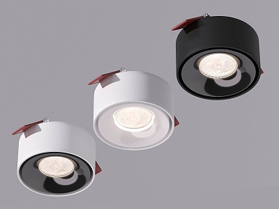 Simple downlight spotlight model