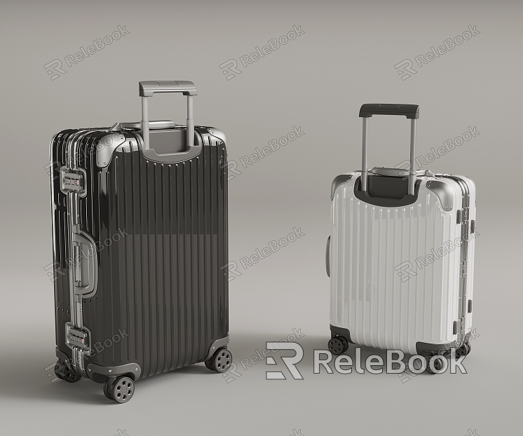 Modern Luggage model