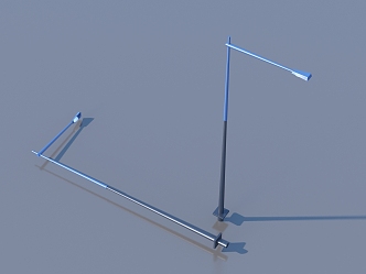 Street lamp outdoor lamp landscape lamp 3d model