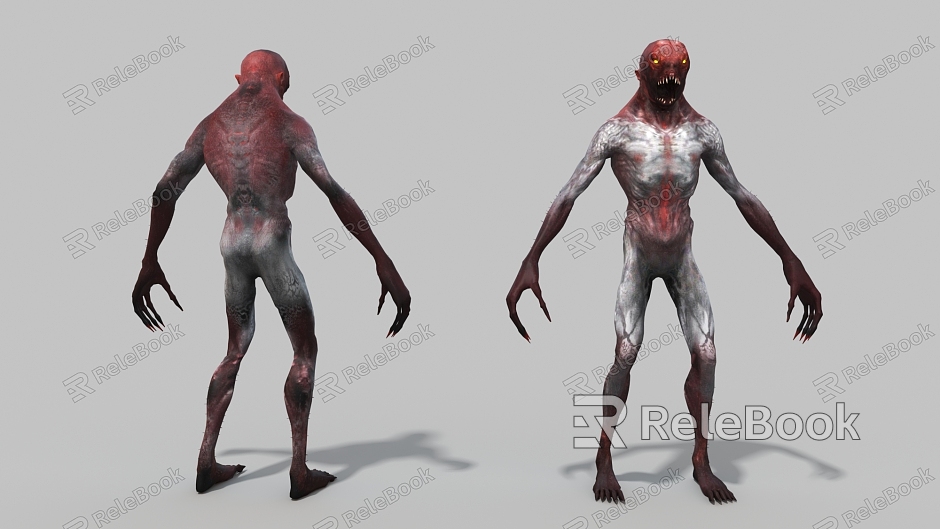 Biochemical Man Monster Monster Game Role Virtual Character model