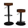 Modern Bar Stool Bar Chair 3d model