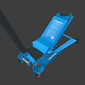 Car Hydraulic Jack Blue FORCEMAX Tool For Vehicle Lifting And Maintenance