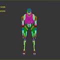 Robot Assistant Small Robot Butler Robot Butler Figure Game Figure 3d model