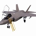 Combat Aircraft 3d model