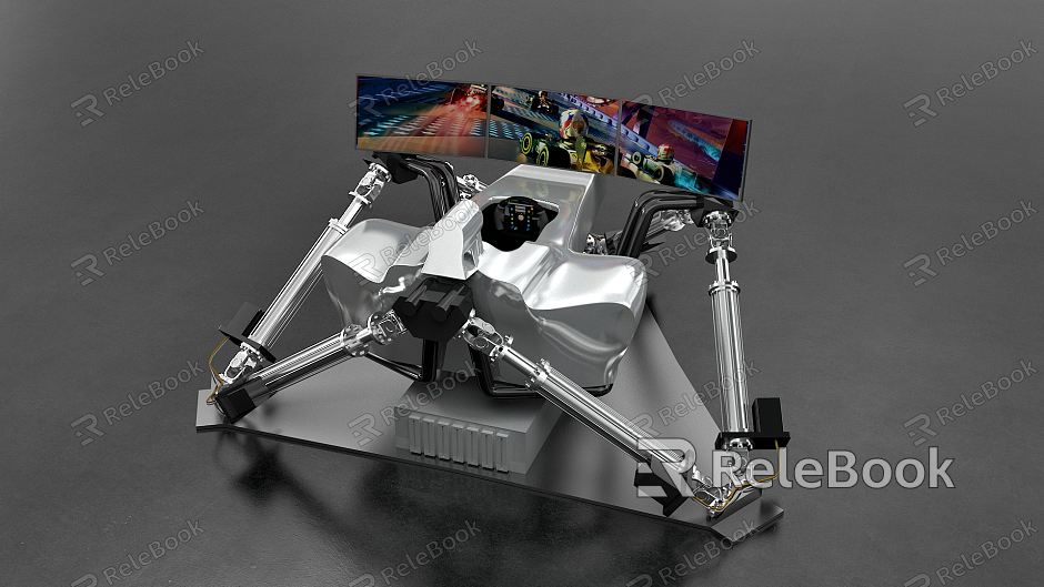 Modern game machine racing game machine model