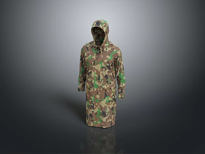 Long Clothes Long Shirt Fashion Long Shirt Coat Trenchcoat Fashion Coat Clothing Fashion 3d model